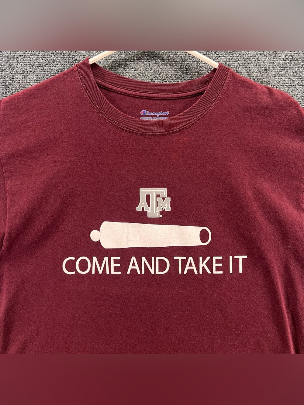 Texas A&M Aggies Shirt Medium Come & Take It Gig 'Em NCAA Football Champion